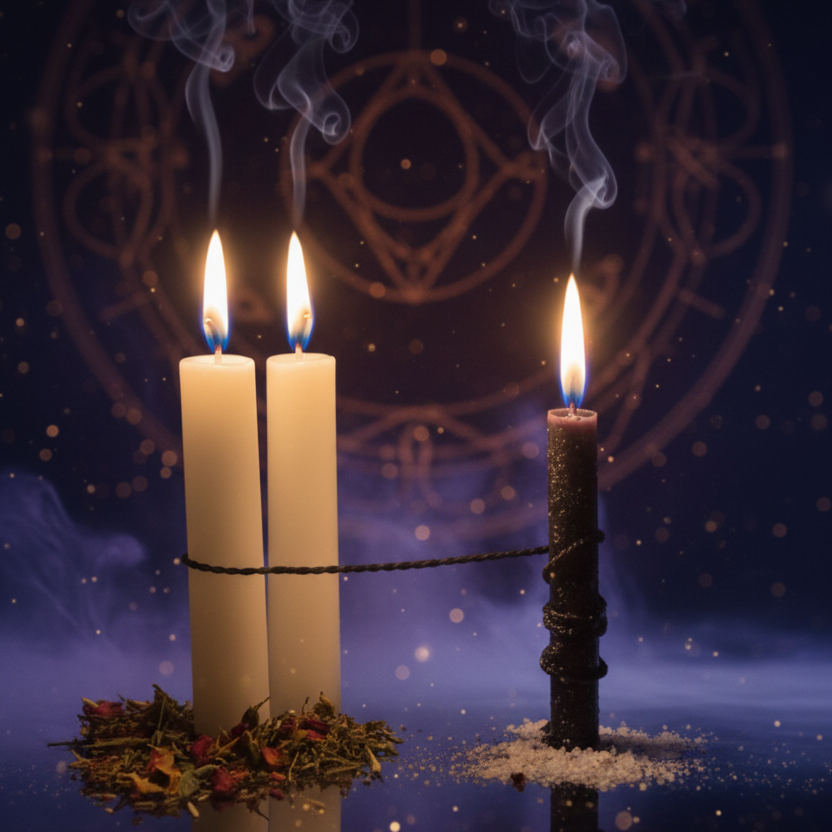 Remove Third-Party Influence Candle Spell